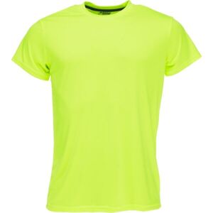 Kensis REDUS Pánske športové tričko, žltá, veľkosť M
