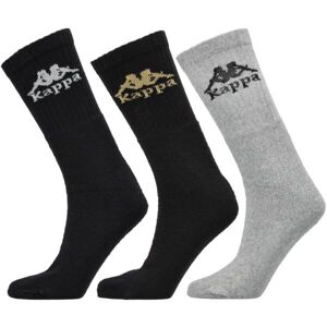 Kappa AUTHENTIC AILEL 3P Ponožky, čierna, veľkosť 35-38