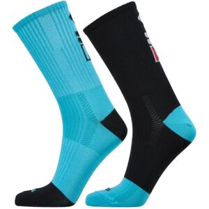 Fila SPORT UNISEX 2P Športové ponožky, tyrkysová, veľkosť 35-38