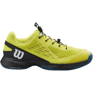 Wilson RUSH PRO JR 4.0 QL Juniorská tenisová obuv, žltá, veľkosť 34