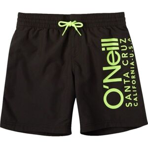 O'Neill ORIGINAL CALI SHORTS Chlapčenské plavecké šortky, čierna, veľkosť 104