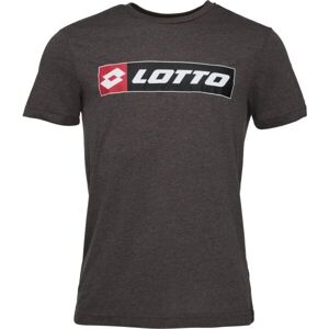 Lotto TEE LOGO JS Pánske tričko, sivá, veľkosť