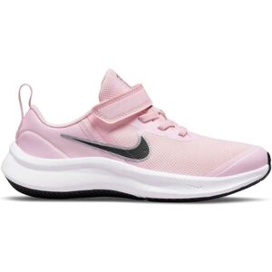 Nike STAR RUNNER 3 PSV Dievčenská voľnočasová obuv, ružová, veľkosť 28