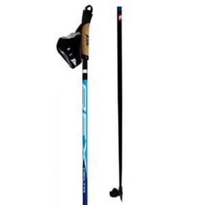 REX DELTA 130 cm Palice na bežecké lyžovanie, tyrkysová, veľkosť 135