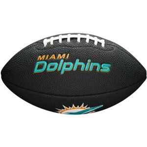 Wilson MINI NFL TEAM SOFT TOUCH FB BL MI Mini lopta na americký futbal, čierna, veľkosť os