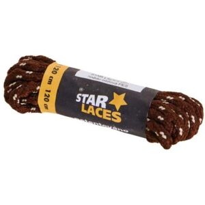 PROMA STAR LACES SLIM 120 CM Šnúrky, hnedá, veľkosť 120