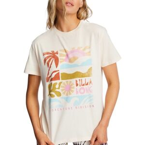 Billabong SS A/DIV TEE Dámske tričko, biela, veľkosť XL