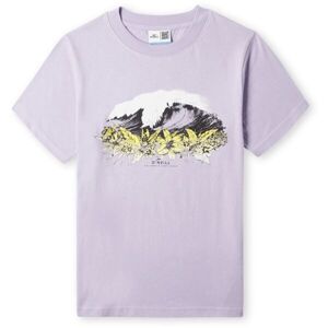 O'Neill SEFA GRAPHIC T-SHIRT Dievčenské tričko, fialová, veľkosť 128