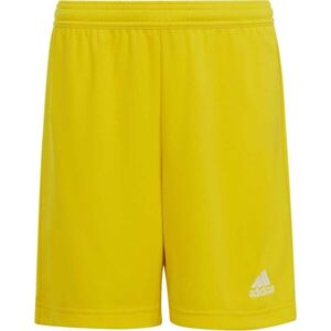 adidas ENT22 SHO Y Juniosrské futbalové šortky, žltá, veľkosť 164