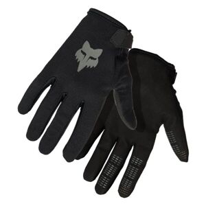 Fox RANGER YTH Detské cyklo rukavice, čierna, veľkosť M