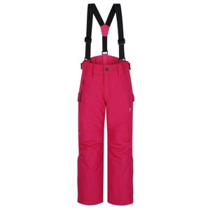LOAP CUBIS Detské lyžiarske nohavice, ružová, veľkosť