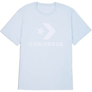 Converse STANDARD FIT CENTER FRONT LARGE LOGO STAR CHEV SS TEE Unisex tričko, svetlomodrá, veľkosť S