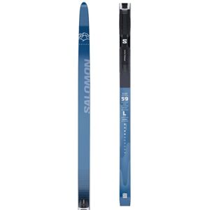 Salomon ESCAPE SNOW 59 POSI PLK AUTO Unisex bežecké lyže, tmavo modrá, veľkosť