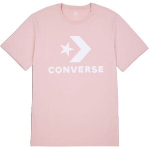 Converse STANDARD FIT CENTER FRONT LARGE LOGO STAR CHEV SS TEE Unisex tričko, ružová, veľkosť XXL