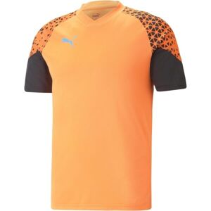 Puma INDIVIDUALCUP TRAINING JERSEY Pánske futbalové tričko, oranžová, veľkosť L