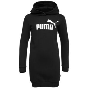 Puma ESS FL G Dievčenské šaty, čierna, veľkosť 152