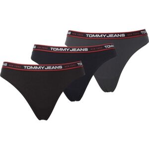 Tommy Hilfiger NEW YORK PACK-3P THONG Dámske tangá, mix, veľkosť XL