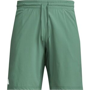 adidas ERGO SHORTS Pánske tenisové šortky, zelená, veľkosť XXL