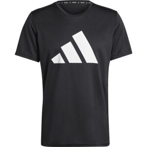 adidas RUN IT T-SHIRT Pánske tričko, čierna, veľkosť XXL