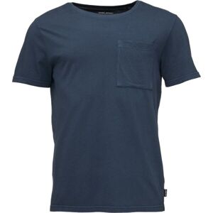 BLEND REGULAR FIT Pánske tričko, tmavo modrá, veľkosť S