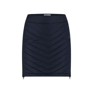 KARI TRAA EVA Dámska zateplená sukňa, tmavo modrá, veľkosť XL