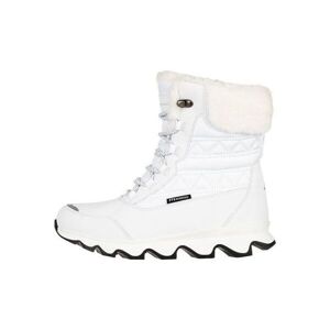 ALPINE PRO KOLATA Dámska zimná obuv, biela, veľkosť 37