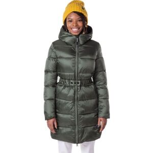 Rossignol LIGHT HOODIE COAT W Voľnočasový dámsky kabát, tmavo zelená, veľkosť L