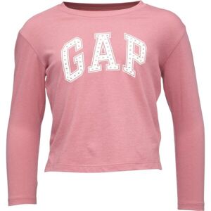 GAP GRAPHIC LOGO Dievčenské tričko, ružová, veľkosť S