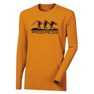 PROGRESS VANDAL Pánske tričko s bambusom, oranžová, veľkosť XL