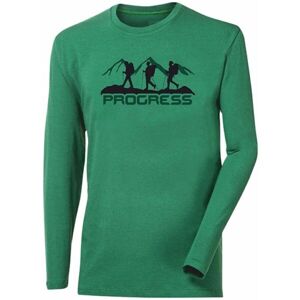 PROGRESS VANDAL Pánske tričko s bambusom, zelená, veľkosť XL