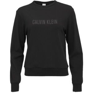Calvin Klein SWEATSHIRT L/S Dámska mikina, čierna, veľkosť S