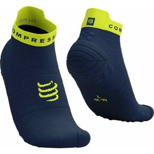 Compressport PRO RACING SOCKS V4.0 RUN Bežecké ponožky, tmavo modrá, veľkosť T3