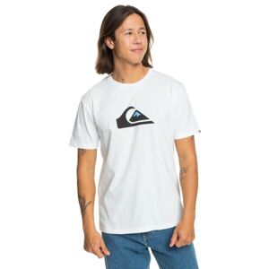 Quiksilver COMP LOGO Pánske tričko, biela, veľkosť L