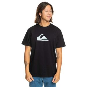 Quiksilver COMP LOGO Pánske tričko, čierna, veľkosť XXL