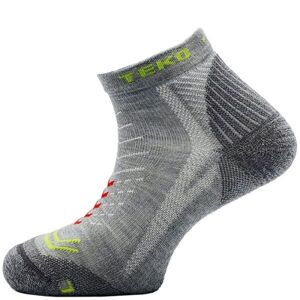 TEKO ECO RUN ENDURO 2.0 Bežecké ponožky, sivá, veľkosť 34-37