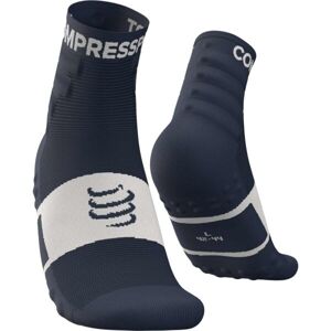 Compressport TRAINING SOCKS 2-PACK Športové ponožky, modrá, veľkosť T4