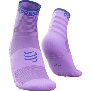 Compressport TRAINING SOCKS 2-PACK Športové ponožky, ružová, veľkosť T3