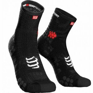 Compressport RACE V3.0 RUN HI Bežecké ponožky, čierna, veľkosť 35-38