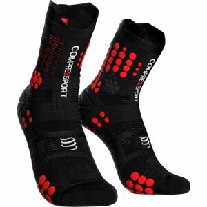Compressport RACE V3.0 TRAIL Bežecké ponožky, čierna, veľkosť 39-41