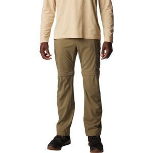 Columbia SILVER RIDGE UTILITY CONVERTIBLE PANT Pánske nohavice, khaki, veľkosť