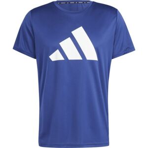 adidas RUN IT TEE Pánske tričko, modrá, veľkosť