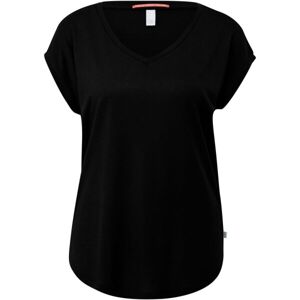 s.Oliver Q/S T-SHIRT Dámske tričko, čierna, veľkosť