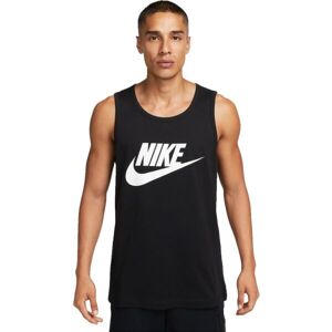 Nike NSW TANK ICON FUTURA Pánske tielko, čierna, veľkosť