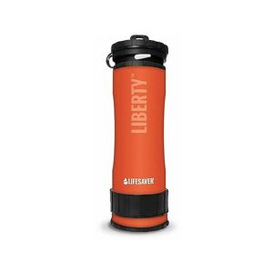 Lifesaver LIBERTY Filtračná a čistiaca fľaša, oranžová, veľkosť