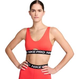 Nike INDY Dámska športová podprsenka, červená, veľkosť