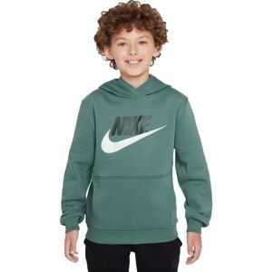 Nike SPORTSWEAR Detská mikina, tmavo zelená, veľkosť