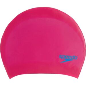 Speedo LONG HAIR JU Juniorská plavecká čiapka, ružová, veľkosť