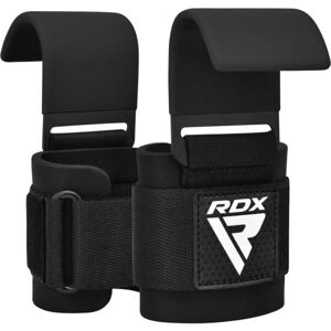 RDX GYM HOOK STRAP Popruhy s háčikmi, čierna, veľkosť