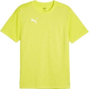 Puma TEAMFINAL TRAINING JERSEY Pánske športové tričko, žltá, veľkosť