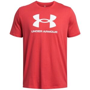 Under Armour SPORTSTYLE Pánske tričko, červená, veľkosť